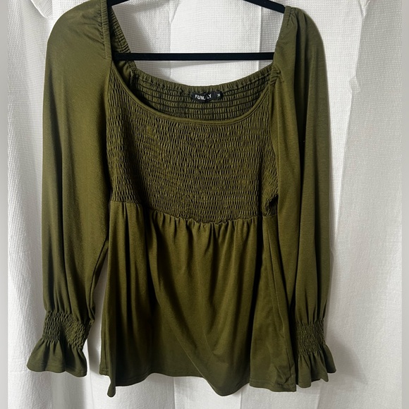 Medium maternity long sleeve top - Picture 3 of 4